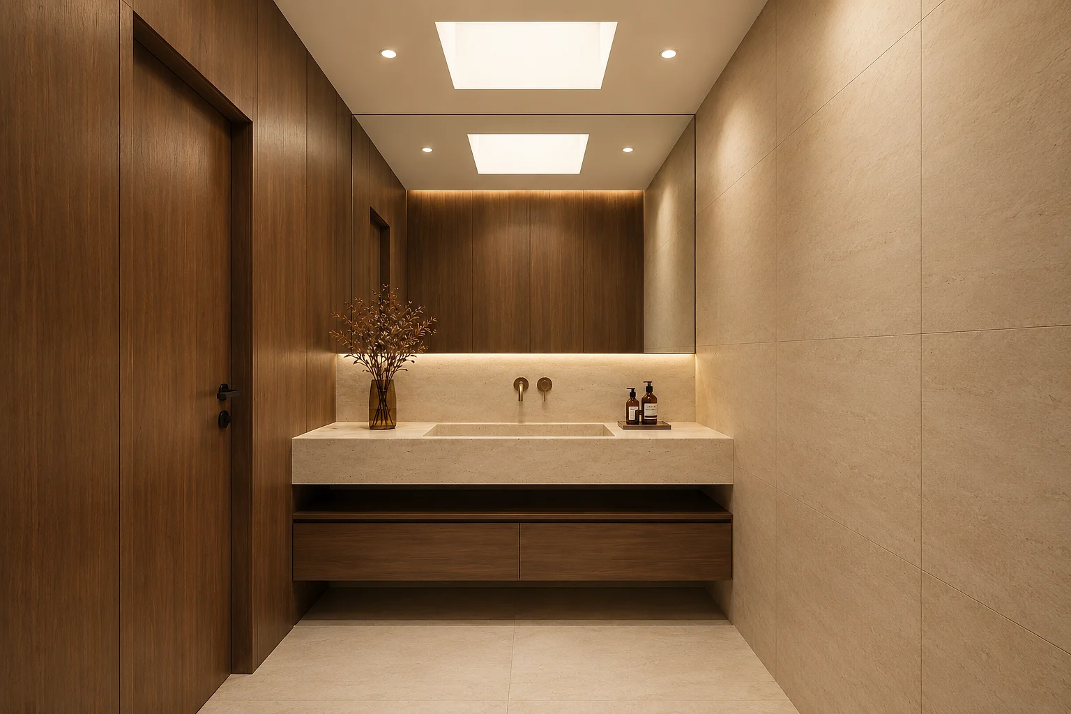 Custom bathroom vanity — realisation 6