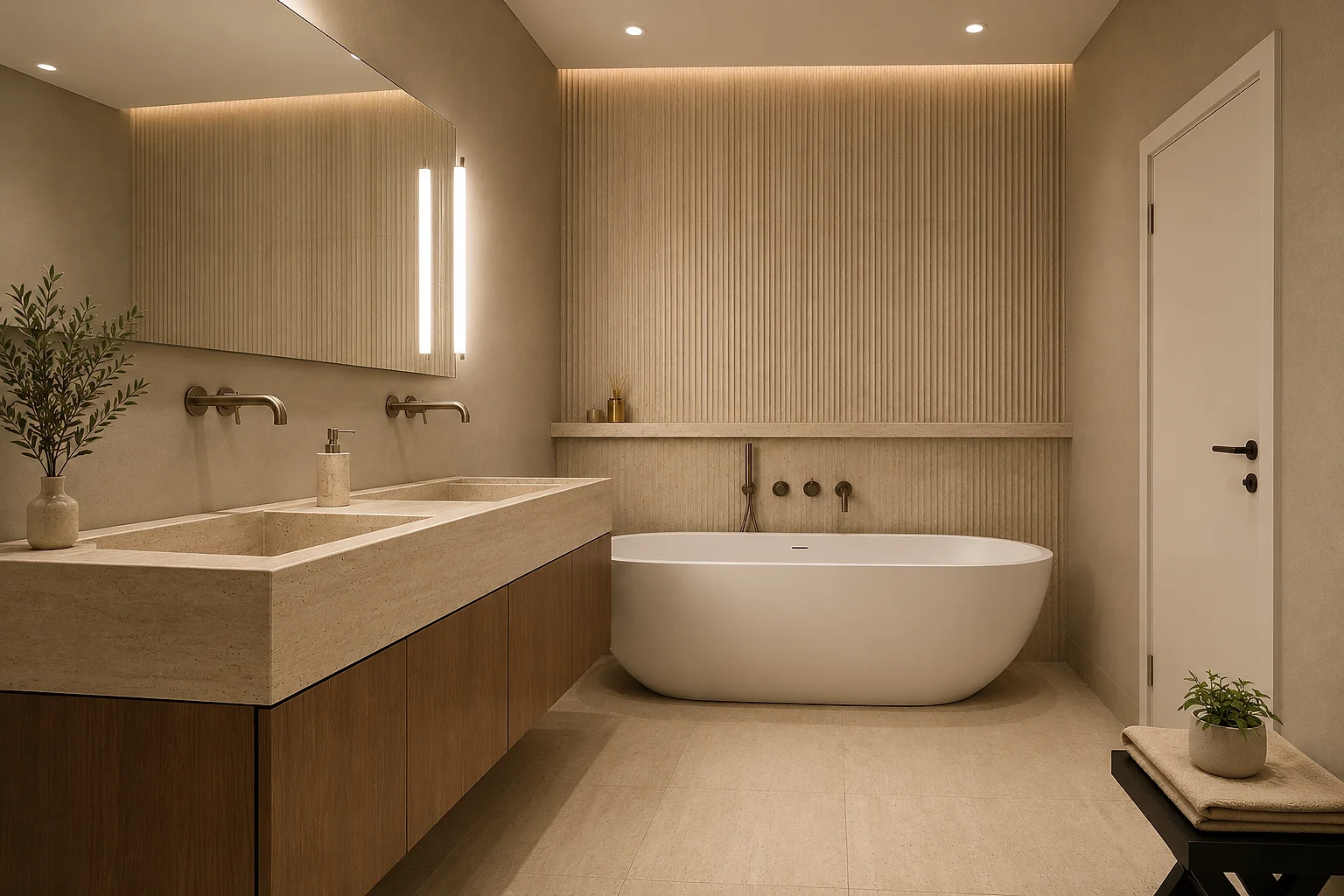 Custom bathroom vanity — realisation 8