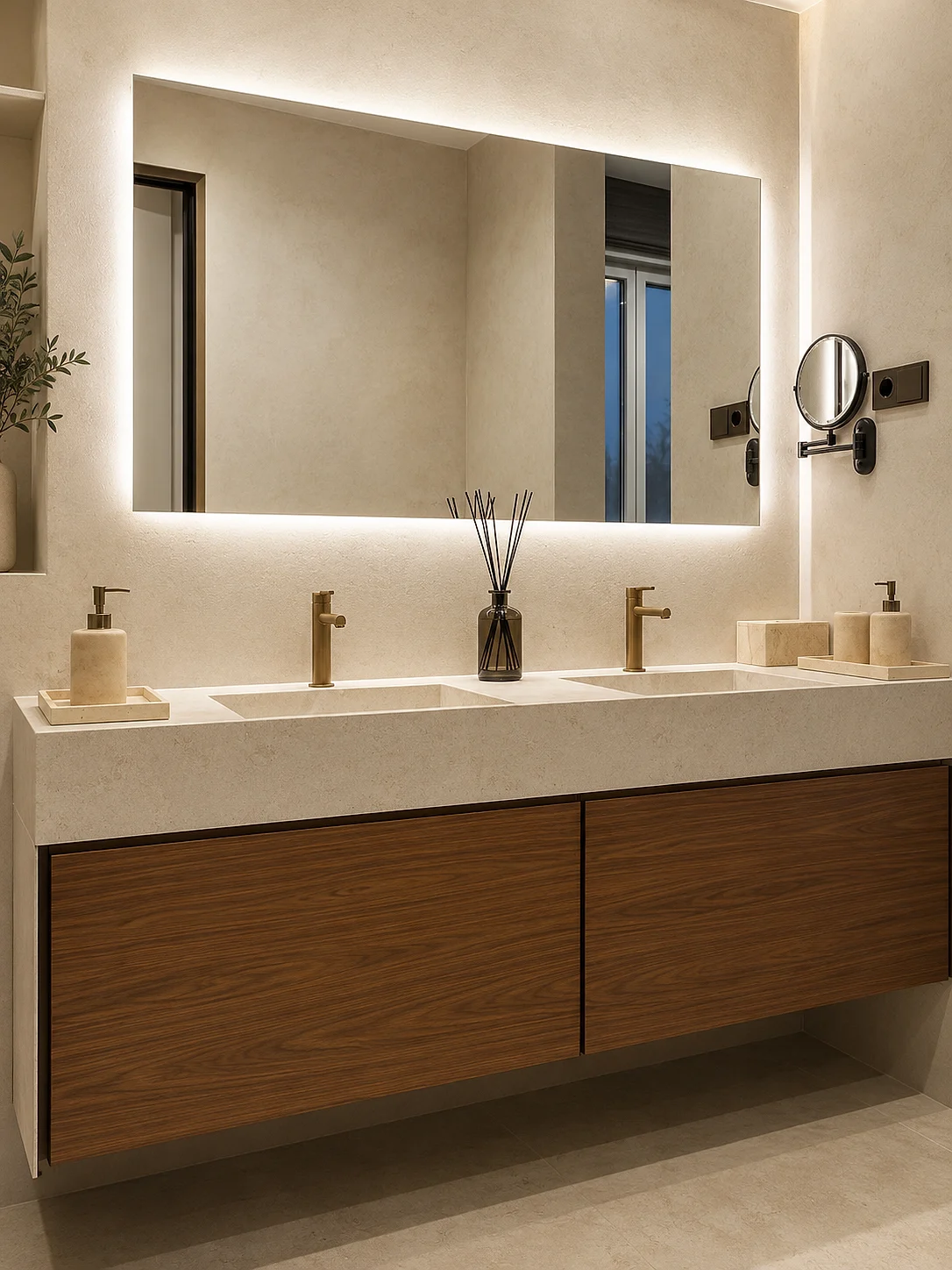 Custom bathroom vanity — realisation 9